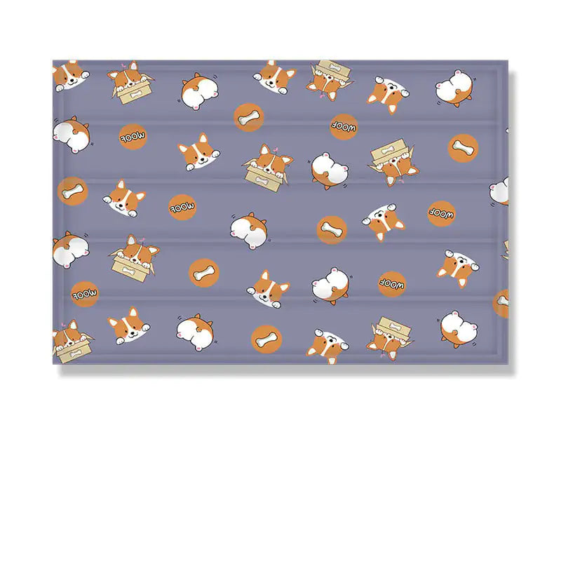 Pet Gel Ice Pad for Summer Cooling Cat Mat