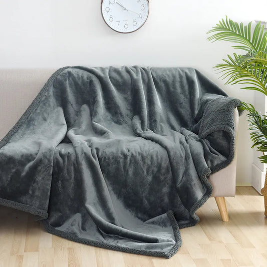 Deluxe Sherpa Waterproof Pet Blanket